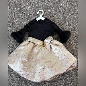American Girl Midnight Holly Dress